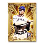 Elmer Flick Signed Golden Icon Art Card 02/20