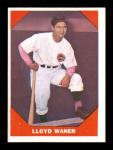 1960 Fleer Lloyd Waner #78 Baseball Card