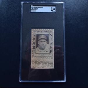1936 Luke Appling Chicago Sox Sport Stamp SGC 1