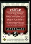 2006 SP Legendary Cuts Red Faber Card