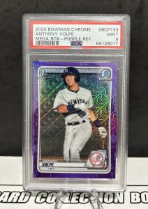 Topps 2020 Anthony Volpe Purple Mojo Card