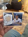 2005 Topps Gallery Jason Giambi Relics Card