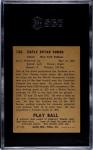 1940 Play Ball Colonel Combs New York Yankees Card