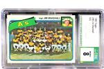 Rickey Henderson 1980 Topps Rookie Card - A's