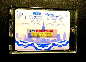 Babe Ruth Mickey Mantle 2025 Leaf Printing Plate