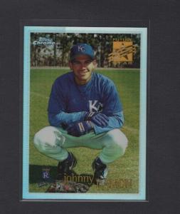 1996 Topps Chrome Johnny Damon Rookie Card
