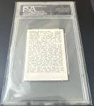 1950 Callahan George Sisler HOF Sports Card