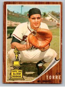 1962 Topps Joe Torre Rookie Card #218
