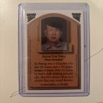 1992 Cy Young Hologram Limited Edition Card