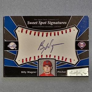 2014 Upper Deck Billy Wagner Autographed Card