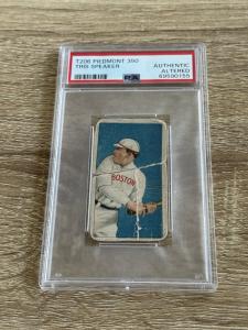 T206 Tris Speaker Piedmont Card - PSA Certified
