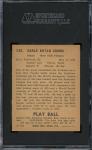 1940 Play Ball Baseball #124 Colonel Combs Card
