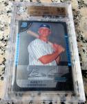 Brett Gardner 2005 Bowman Chrome Rookie Card 9.5