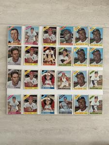 1966 Topps Baseball Cards Set - 143 Common Cards