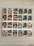 1966 Topps Baseball Cards Set - 143 Common Cards