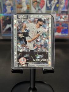 2026 Topps Carlos Rodon Foil #82 Yankees Card