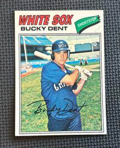 Bucky Dent 1977 Topps Baseball Card #29
