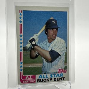 1982 Topps Bucky Dent Baseball Card #550