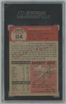1953 Topps Phil Rizzuto SGC 5 Yankees Card