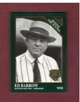 Ed Barrow 1918 Red Sox Megacards Collection