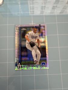 2025 Topps Chrome Logofractor #88 Clayton Kershaw