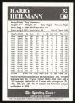 Harry Heilmann 1991 Conlon Collection TSN #52 Card