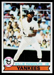 1979 Topps Willie Randolph #250 Baseball Card