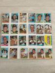 1966 Topps Baseball Cards Set - 143 Common Cards