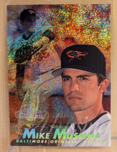 1997 Flair Showcase Mike Mussina ROW 0 Card