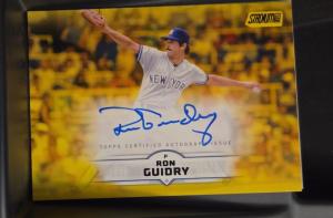 2025 Topps Stadium Club Ron Guidry Auto Yankees