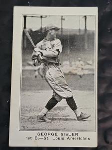1921 George Sisler E121 Baseball HOF Card