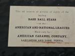 1921 George Sisler E121 Baseball HOF Card