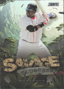 2025 Topps Stadium Club Savage Sluggers Insert