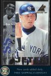 Derek Jeter 1997 Pinnacle Inside #87 New York Yankees Legend HOF