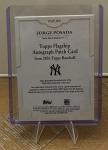 Jorge Posada 2026 Topps Autograph Patch Card 12/25
