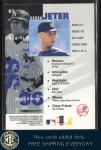 Derek Jeter 1997 Pinnacle Inside #87 New York Yankees Legend HOF