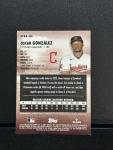 2023 Stadium Club Autograph #SCBA-OG OSCAR GONZALEZ RC AUTO Cleveland Guardians