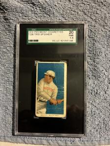 1909 T206 Tris Speaker SGC 1.5 Piedmont  