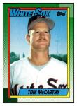 Tom McCarthy 1990 Topps #326 Chicago White Sox VTG Baseball *318B
