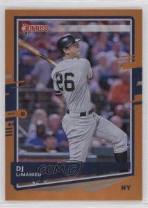2020 Panini Donruss Holo Orange DJ LeMahieu #119 12hh
