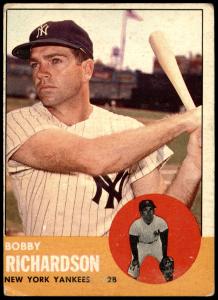 1963 Topps #420 Bobby Richardson
