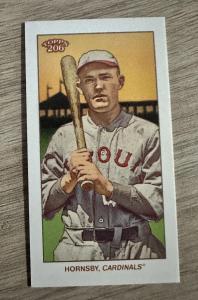 2024 Topps T206 206 Rogers Hornsby El Principe De Gales Back Parallel 1:10 Packs