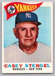 1960 TOPPS #227 CASEY STENGEL YANKEES
