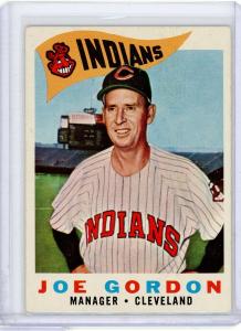 1960 Topps #216 Joe Gordon Cleveland Indians VG-EX NICE L@@K!