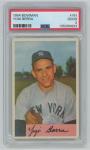 Yogi Berra 1954 Bowman PSA 2 #161 New York Yankees