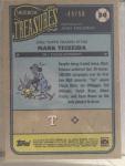 2025 Topps Shoebox Treasures #20 Mark Teixeira Sepia Filter /50 - Rangers