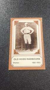1974 Fleer Old Hoss Radbourn Baseball Card
