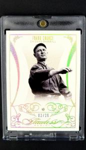 2014 Flawless National Treasures #28 Frank Chance /20 HOF *Real Diamond in Card*