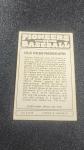 1974 Fleer Old Hoss Radbourn Baseball Card