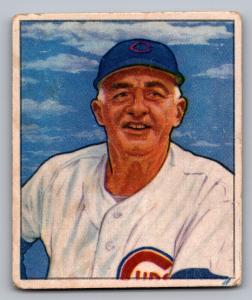 1950 BOWMAN #229 FRANKIE FRISCH CUBS NO COPYRIGHT